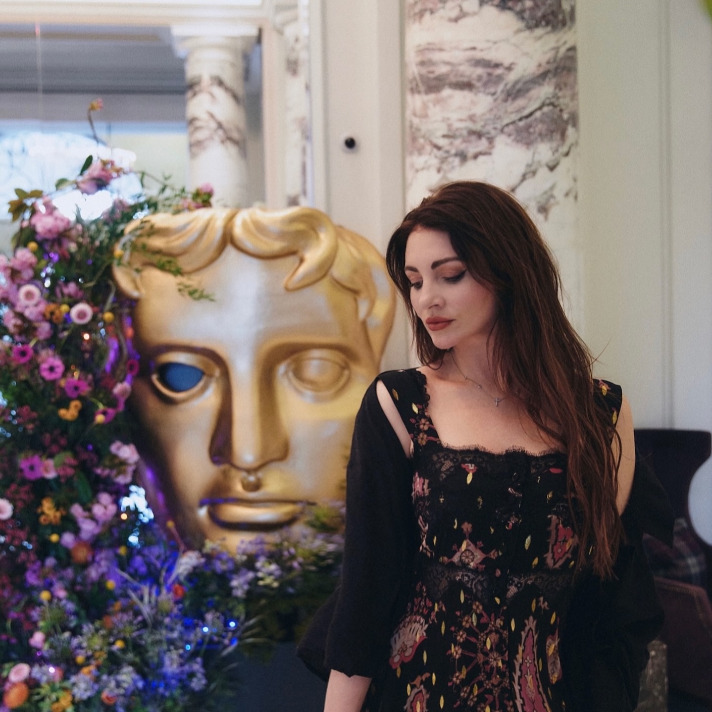 Elle at the BAFTA nominees party